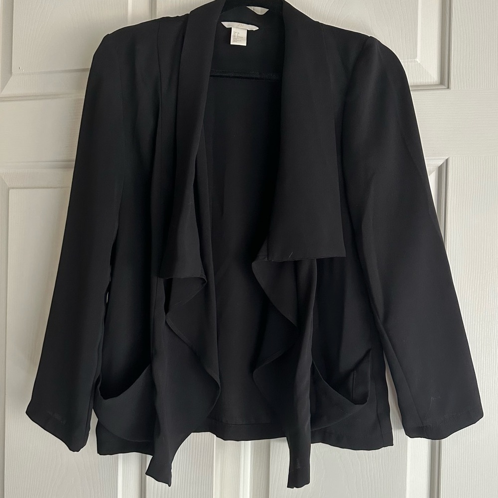Black Blazer / Lightweight Work Jacket